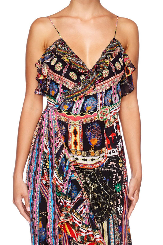 Dancing On My Own Wrap Dress