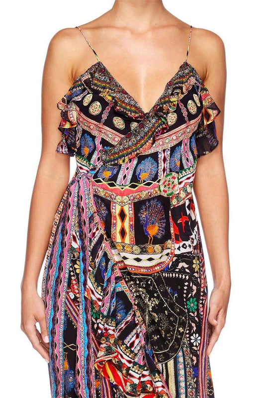 Dancing On My Own Wrap Dress
