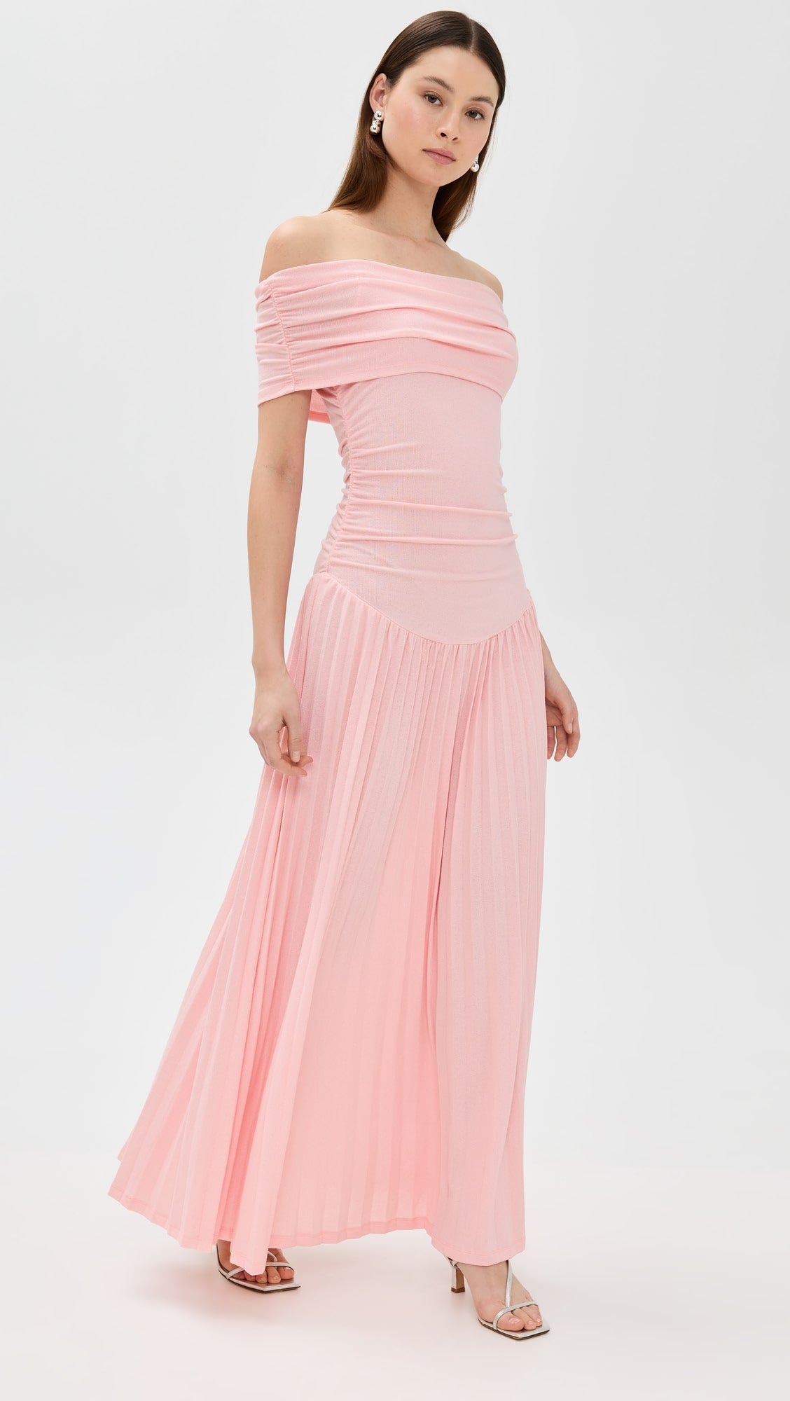 lioness women's field of dreams maxi dress Field of Dreams Dress in Rose Quartz – Lend the Label