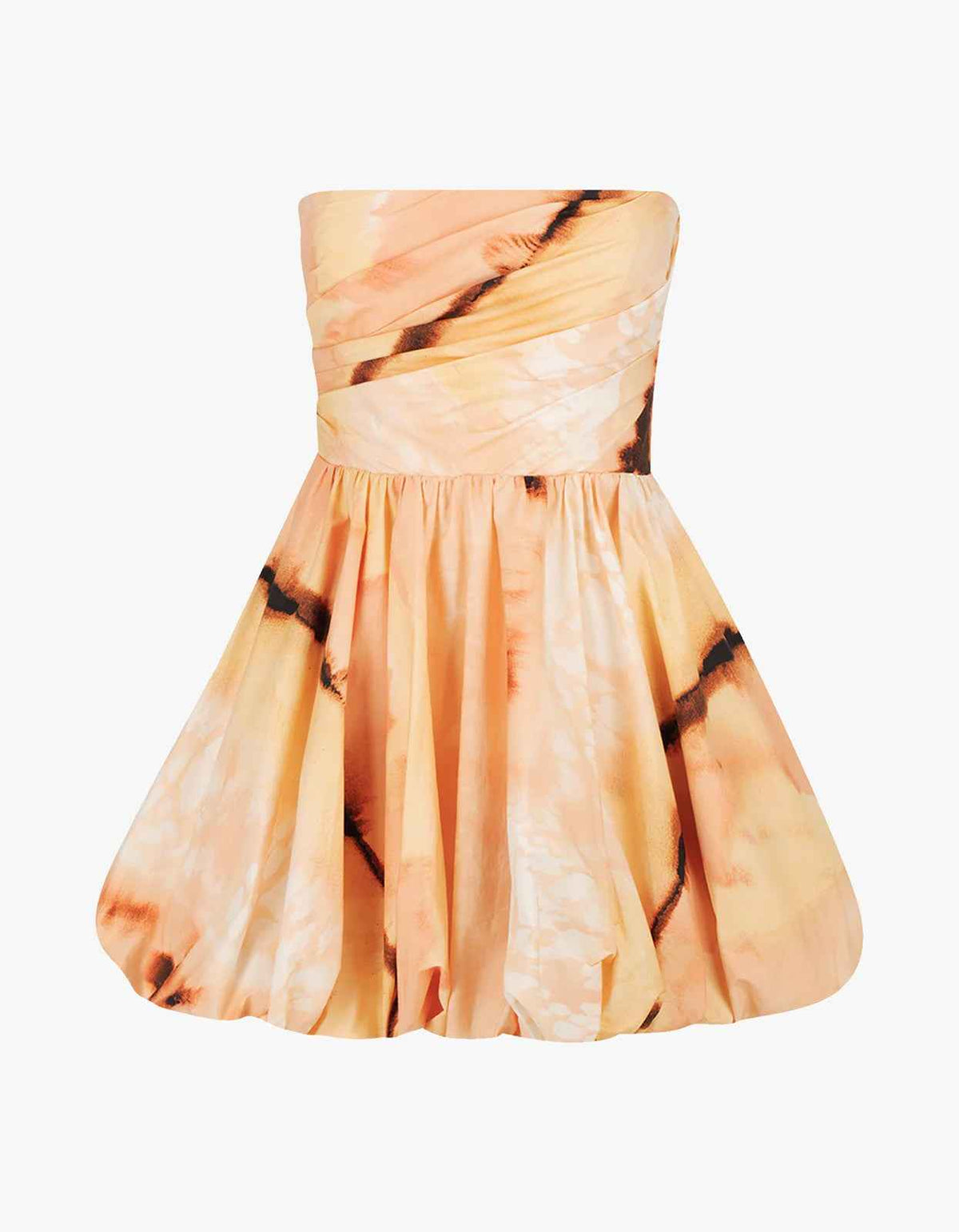 Larissa Draped Bubble Mini Dress