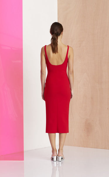 Hire C est Magnifique Midi Dress Bec and Bridge NZ Lend the Label