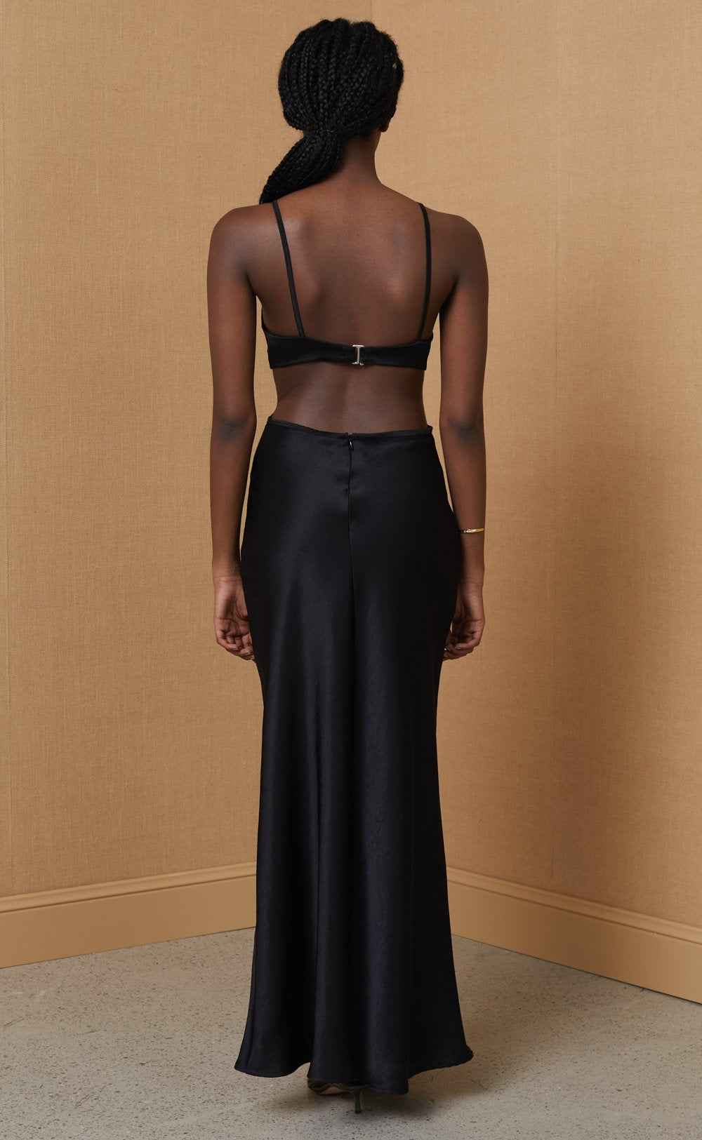 Veronique Cut Out Dress in Black