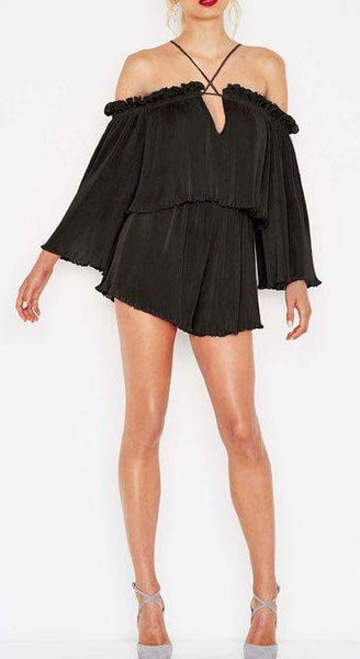 Locomotion Playsuit in Black