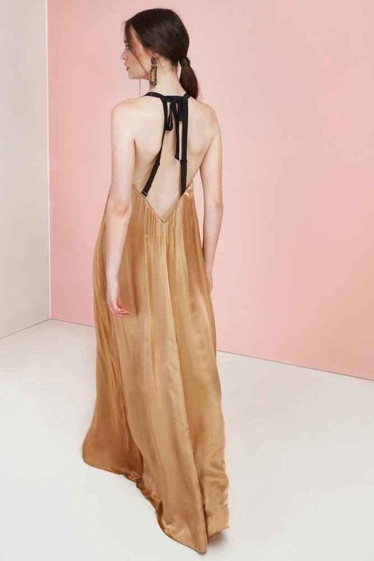 Sakura Midi in Gold
