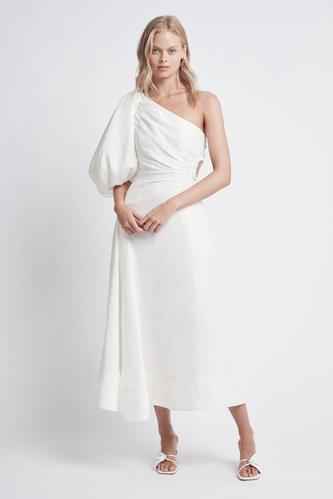 Concept Dress in White | Lend the Label