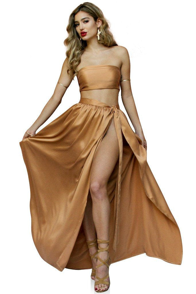 sisters the label silk dress SIENNA MINI DRESS
