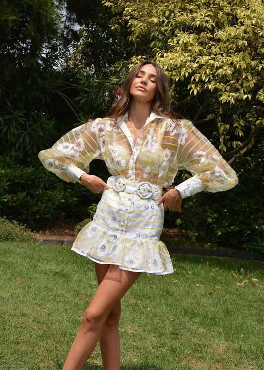 Daisy Dress- Yellow Daisy