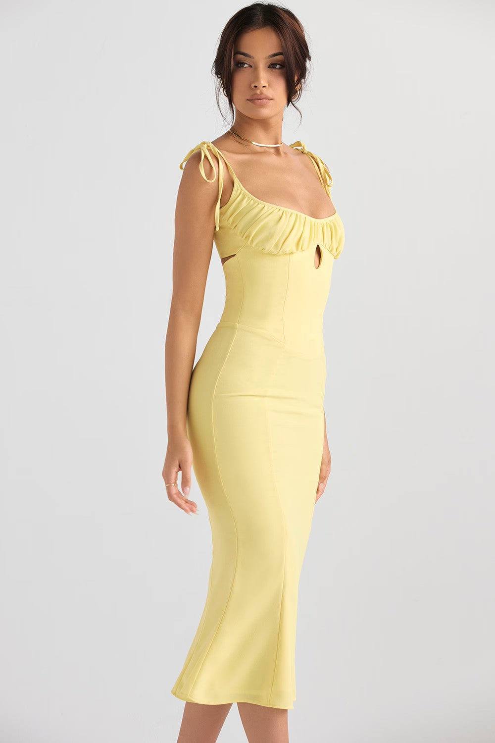 Soren Buttercup Midi Dress