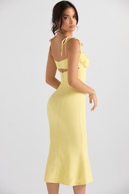 Soren Buttercup Midi Dress