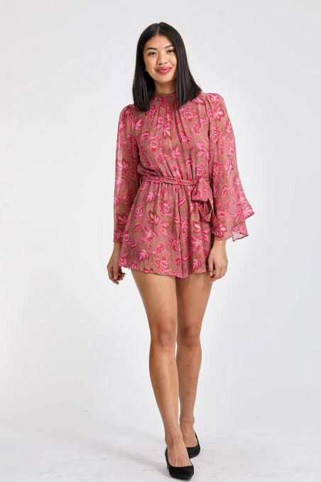 Karmic Flare Playsuit
