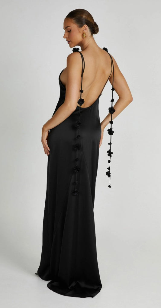 Elenora Gown in Black