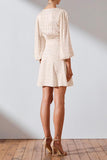 Hazel Plunged Mini Dress