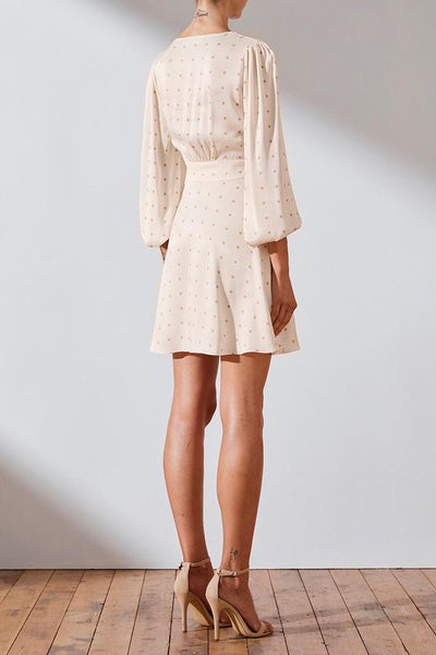 Hazel Plunged Mini Dress