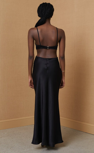 Veronique Cut Out Dress - Black