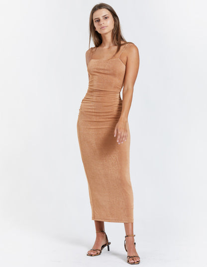 Neptune Dress in Sand