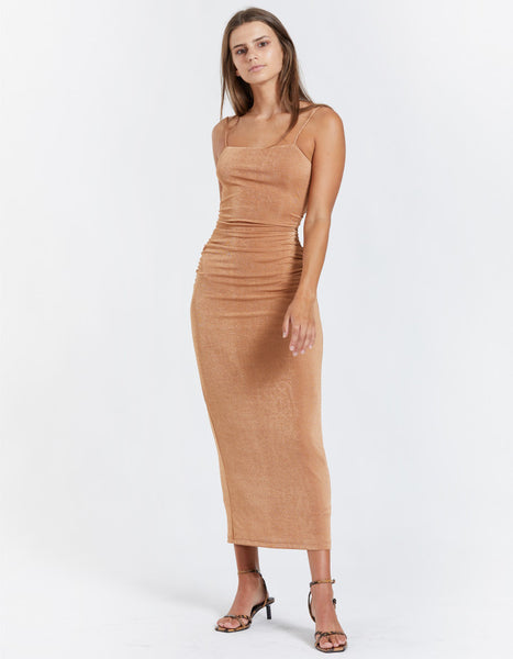 Neptune Dress in Sand