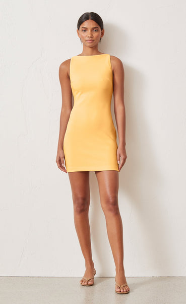 Raphaela Mini Dress in Melon