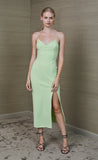 Clover Midi Dress- Apple