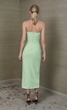 Clover Midi Dress- Apple