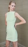 Clover Mini Dress- Apple