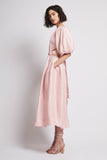 Mimosa Cut Out Midi Dress in Hanami