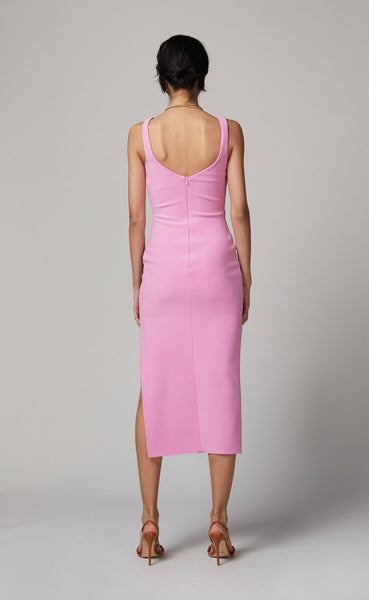 Joelle Midi Dress- Bubble gum