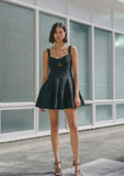 Divinity Pearl Pin Mini Dress