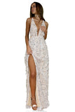 Embellished Nearly Naked Multiway gown